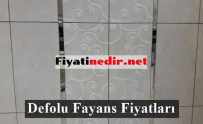 Defolu Fayans Fiyatları