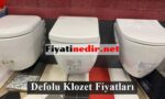 defolu klozet fiyatları