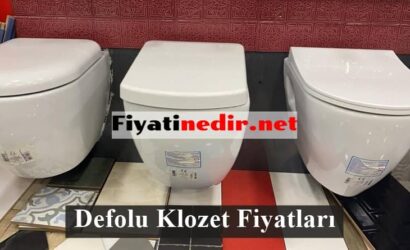 defolu klozet fiyatları