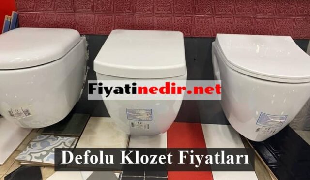 Defolu Klozet Fiyatları