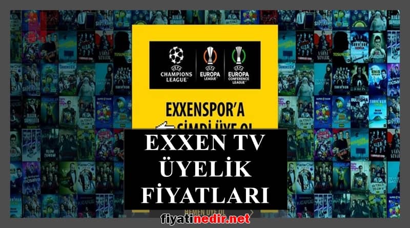 exxen tv üyelik fiyatları