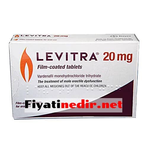 levitra 20 mg 30 tablet fiyatı