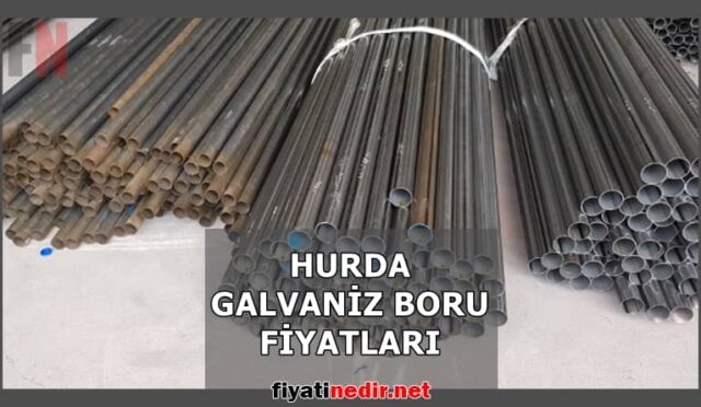 Hurda Galvaniz Boru Fiyatları
