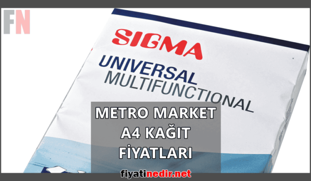 Metro Market A4 Kağıt Fiyatları