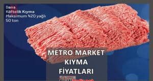 Metro Market Kıyma Fiyatları