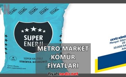 Metro Market Kömür Fiyatları