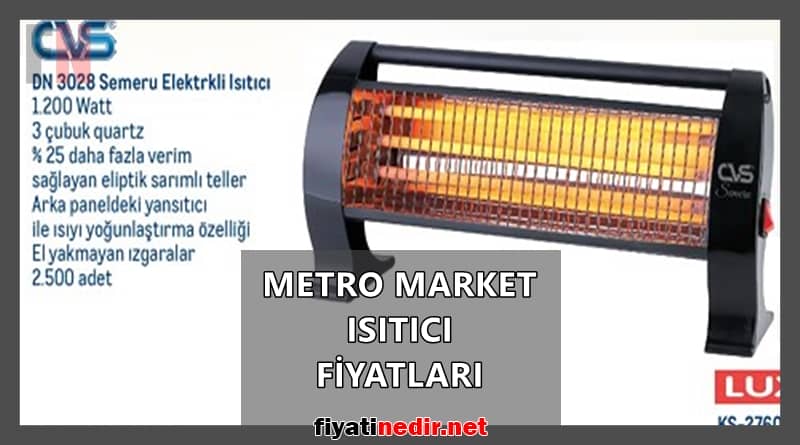 Metro Market ısıtıcı fiyatları