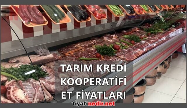 Tarım Kredi Kooperatifi Et Fiyatları
