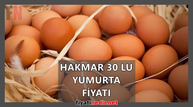 hakmar 30 lu yumurta fiyatı