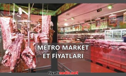 metro market et fiyatları