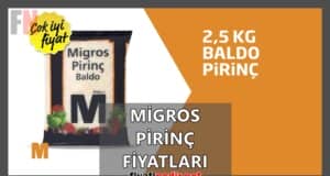 Migros Pirinç Fiyatları