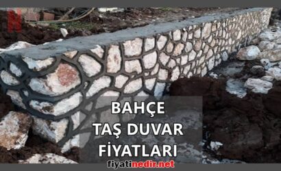 Bahçe Taş Duvar Fiyatları