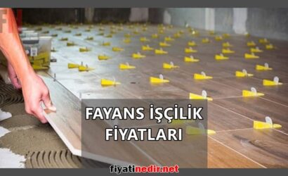 Fayans İşçilik Fiyatları