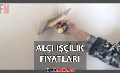 alçı işçilik fiyatları