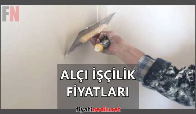 Alçı İşçilik Fiyatları