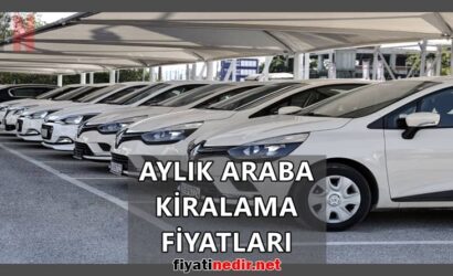 Aylık Araba Kiralama Fiyatları