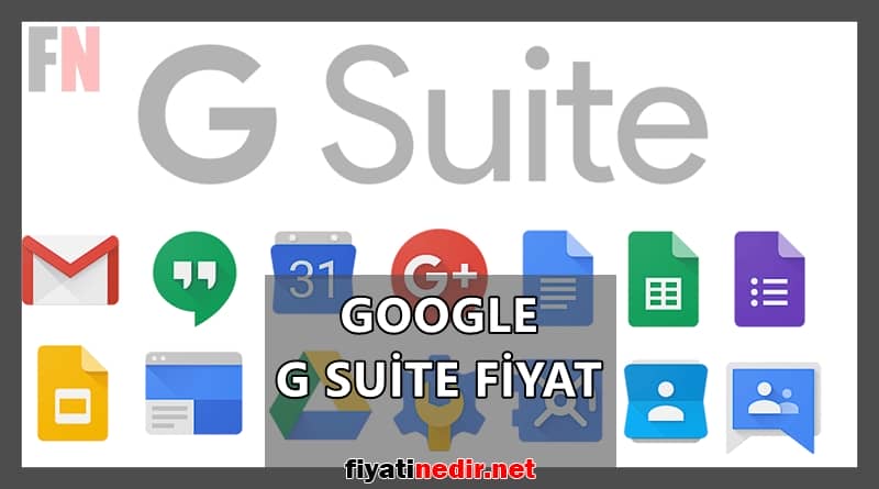 google g suite fiyat