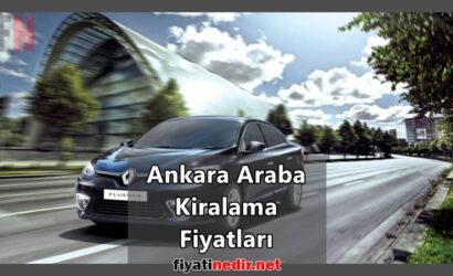 ankara araba kiralama fiyatları
