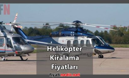 helikopter kiralama fiyatları
