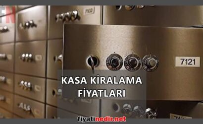 kasa kiralama fiyatları
