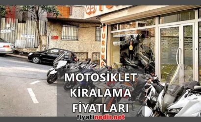 motosiklet kiralama fiyatları