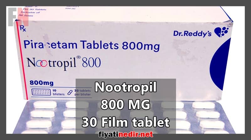 nootropil 800 mg 30 film tablet