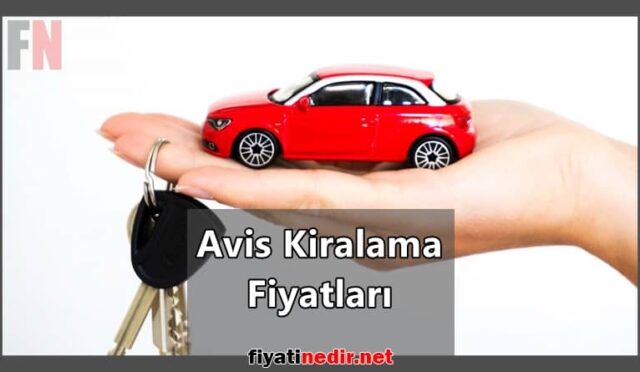 Avis Kiralama Fiyatları