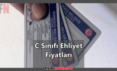 C Sınıfı Ehliyet Fiyatları