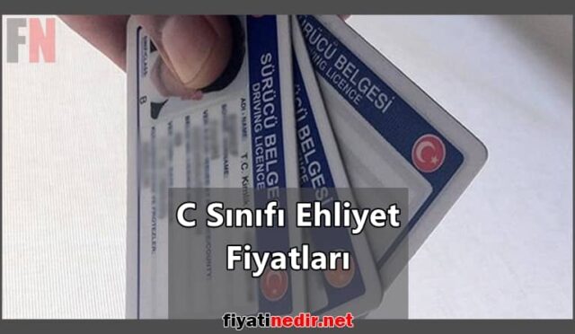 C Sınıfı Ehliyet Fiyatları 9 C Sınıfı Ehliyet Fiyatları