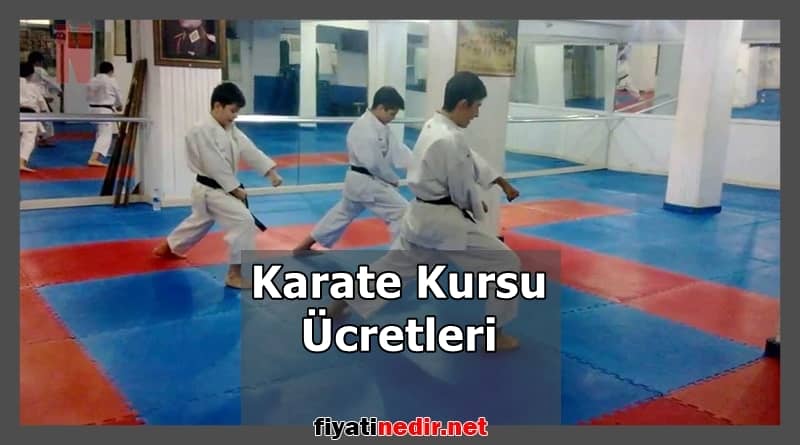 karate kursu ücretleri