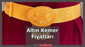 Altın Kemer Fiyatları