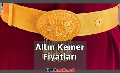 Altın Kemer Fiyatları