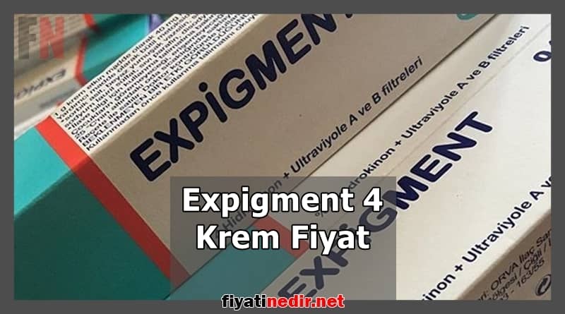 Expigment 4 Krem Fiyat