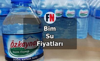 Bim Su Fiyatları