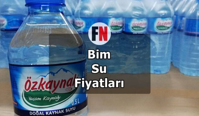 Bim Su Fiyatları