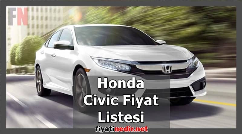 Honda Civic Fiyat Listesi