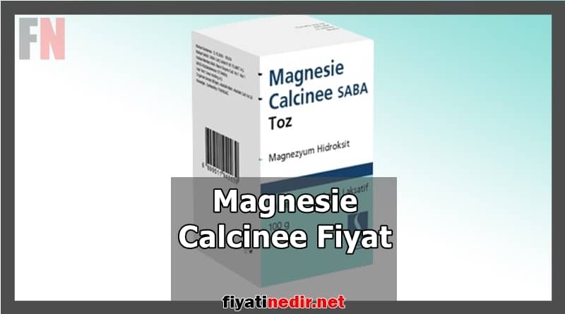 Magnesie Calcinee Fiyat