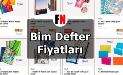 Bim Defter Fiyatları