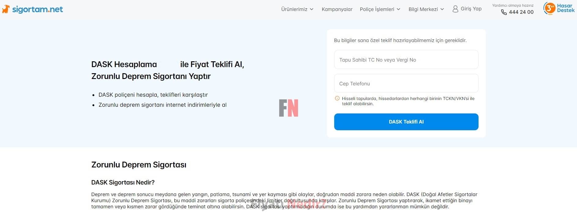DASK Sigortası Poliçesi Nasıl Hazırlanır?