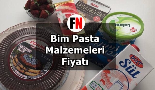 Bim Pasta Malzemeleri Fiyatları