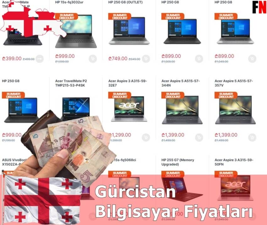 Gürcistan Bilgisayar Fiyatları