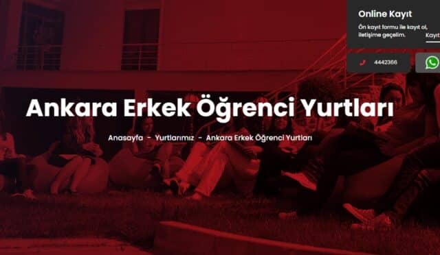 Ankara Erkek Yurtları Fiyatları Ne Kadar? 