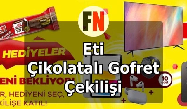 Eti Çikolatalı Gofret Çekilişi