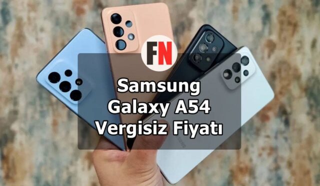 Samsung Galaxy A54 Vergisiz Fiyatı