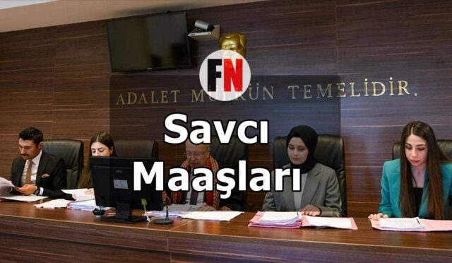 Savcı Maaşları