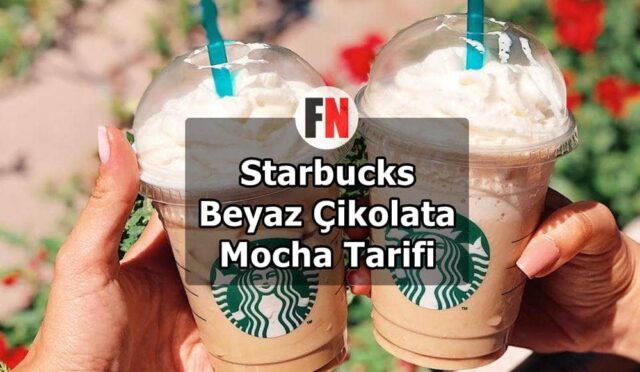 Starbucks Beyaz Çikolata Mocha Tarifi