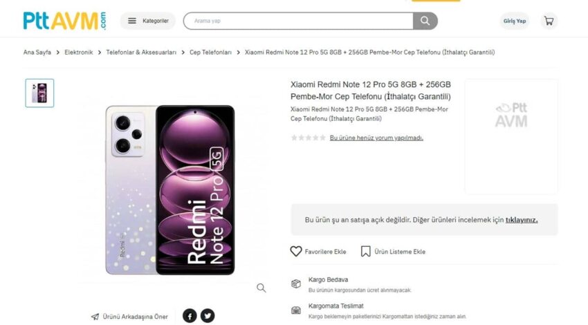 Xiaomi Redmi Note 12 Pro için en ucuz fiyatlı indirim kampanyası