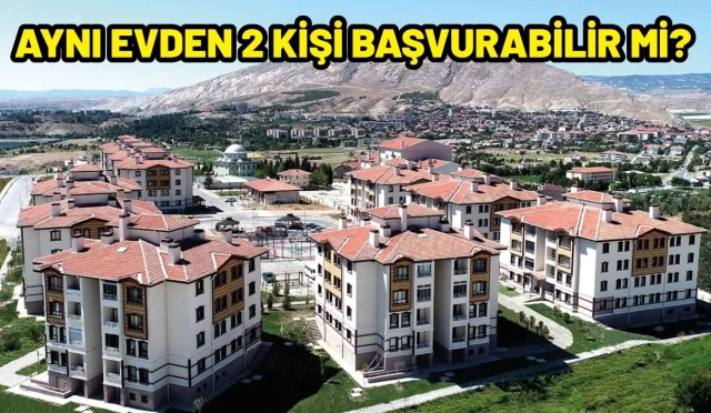 Aynı Evden İki Kişi TOKİ’ye Başvurabilir mi? Yeni Sosyal Konut Projesinin En Kritik Şartı Netleşti