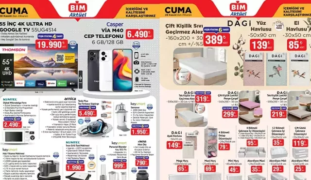 BİM’e Üflemeli Saç Şekillendirici Geliyor! 28 Kasım 2025 Cuma Kataloğu Detayları