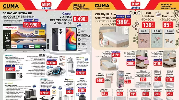 BİM’e Üflemeli Saç Şekillendirici Geliyor! 28 Kasım 2025 Cuma Kataloğu Detayları